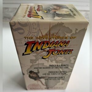 The Adventures of Indiana Jones - VHS (3 movies)